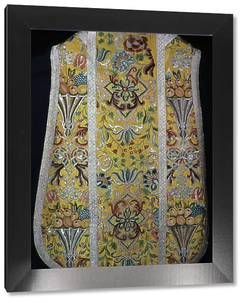 Chasuble, Central Europe, 18th century. Creator: Unknown