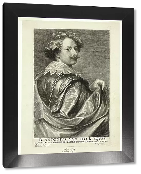 Anthony van Dyck, c. 1635. Creator: Lucas Vorsterman