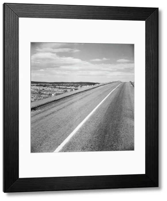 Framed Print : Southern New Mexico toward El Paso, Texas, 1938. Creator: Dorothea Lange Framed Print : Southern New Mexico toward El Paso, Texas, 1938. Creator: Dorothea Lange
