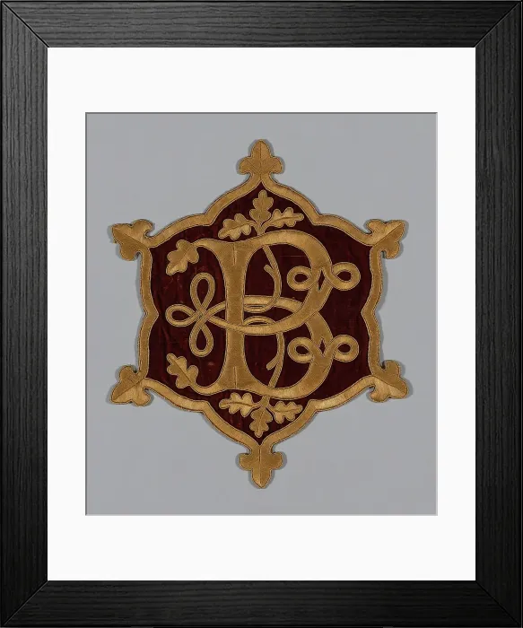 Framed Print : Myddelton Biddulph Armorial Medallion, Wales, c. 1846. Creator: AWN Pugin Framed Print : Myddelton Biddulph Armorial Medallion, Wales, c. 1846. Creator: AWN Pugin