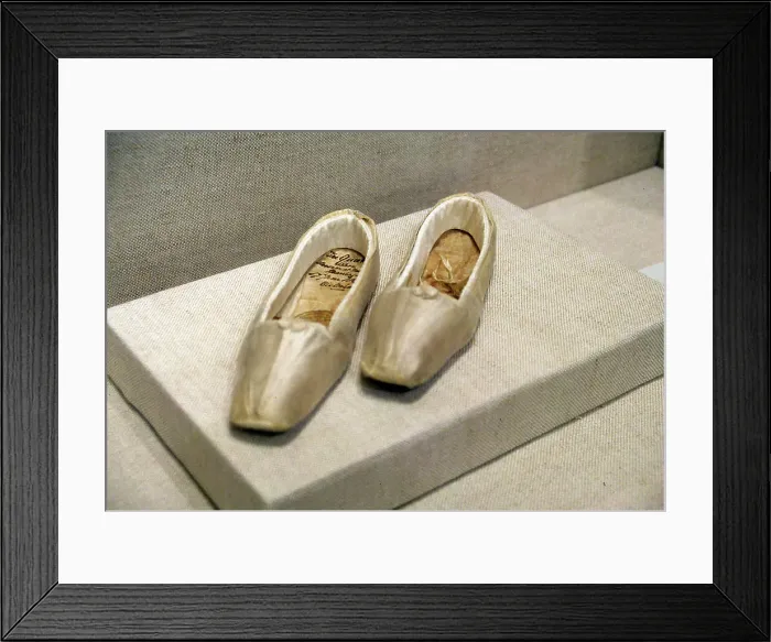 Framed Print : Pair of Shoes (Formely Belonging to Queen Victoria 1819-1901), London, c.1850. Creator: Gundry & Sons. Pair of Shoes (Formely Belonging to Queen Victoria 1819-1901), London, c.1850. Creator: Gundry & Sons Framed Print : Pair of Shoes (Formely Belonging to Queen Victoria 1819-1901), London, c.1850. Creator: Gundry & Sons. Pair of Shoes (Formely Belonging to Queen Victoria 1819-1901), London, c.1850. Creator: Gundry & Sons