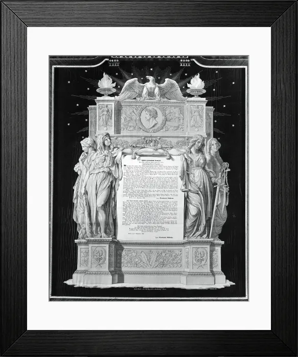 Framed Print : Picture, Germany, after 1827. Creator: Unknown Framed Print : Picture, Germany, after 1827. Creator: Unknown
