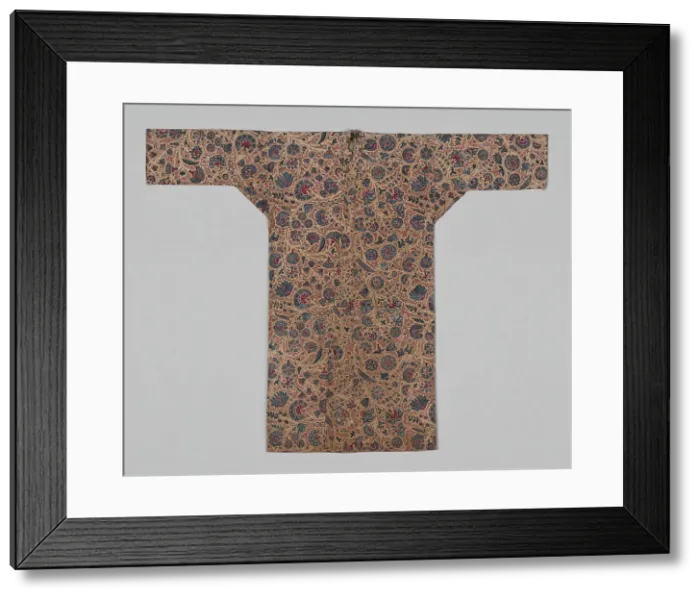 Framed Print : Man's Informal Robe, Lampung, Mid-18th century. Creator: Unknown Framed Print : Man's Informal Robe, Lampung, Mid-18th century. Creator: Unknown