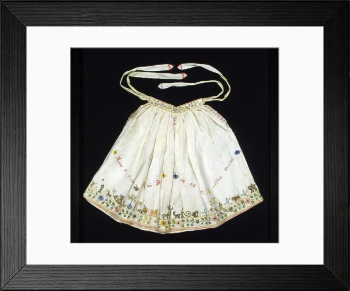Framed Print : Child's Skirt, México, mid-19th century. Creator: Unknown Framed Print : Child's Skirt, México, mid-19th century. Creator: Unknown