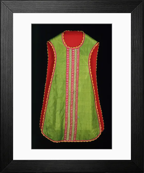 Framed Print : Chasuble, Spain, 1575 / 1625. Creator: Unknown