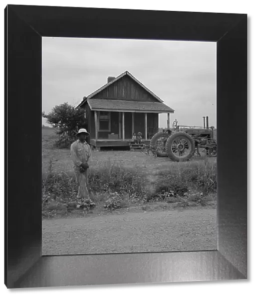 This ex-tenant still lives on the plantation, near Clarksdale, Mississippi, 1937. Creator: Dorothea Lange