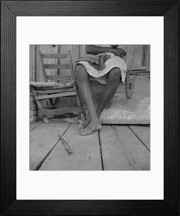 Framed Print : Wife of Mississippi sharecropper, 1937. Creator: Dorothea Lange Framed Print : Wife of Mississippi sharecropper, 1937. Creator: Dorothea Lange