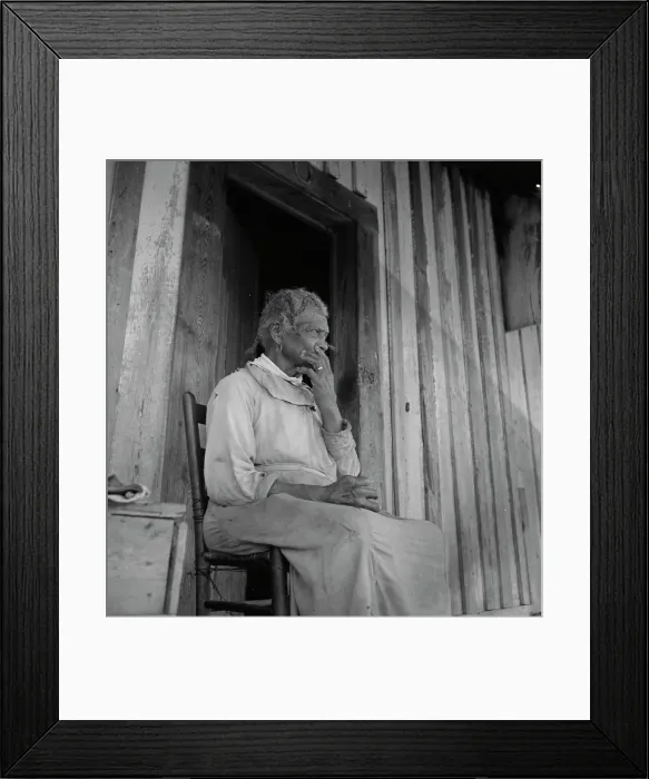 Framed Print : Cotton sharecropper, Mississippi, 1937. Creator: Dorothea Lange Framed Print : Cotton sharecropper, Mississippi, 1937. Creator: Dorothea Lange