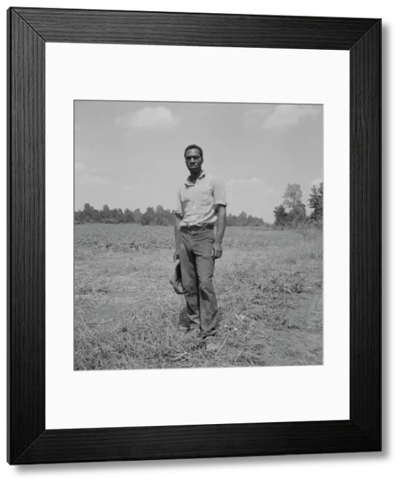 Framed Print : One of the farmers at the Delta cooperative farm, Hillhouse, Mississippi, 1937. Creator: Dorothea Lange Framed Print : One of the farmers at the Delta cooperative farm, Hillhouse, Mississippi, 1937. Creator: Dorothea Lange