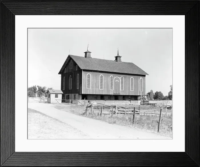 Framed Print : Farm near Dayton, Ohio, 1936. Creator: Dorothea Lange Framed Print : Farm near Dayton, Ohio, 1936. Creator: Dorothea Lange