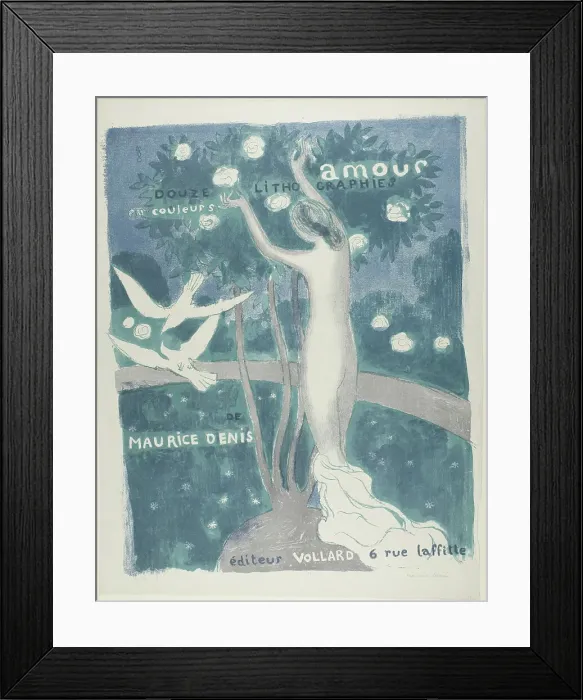 Framed Print : Cover for Love, 1898, published 1899. Creator: Maurice Denis Framed Print : Cover for Love, 1898, published 1899. Creator: Maurice Denis