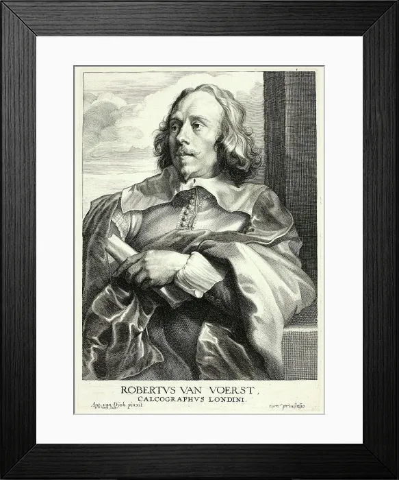 Framed Print : Robert van Voerst, 1630 / 36. Creator: Robert van Voerst Framed Print : Robert van Voerst, 1630 / 36. Creator: Robert van Voerst