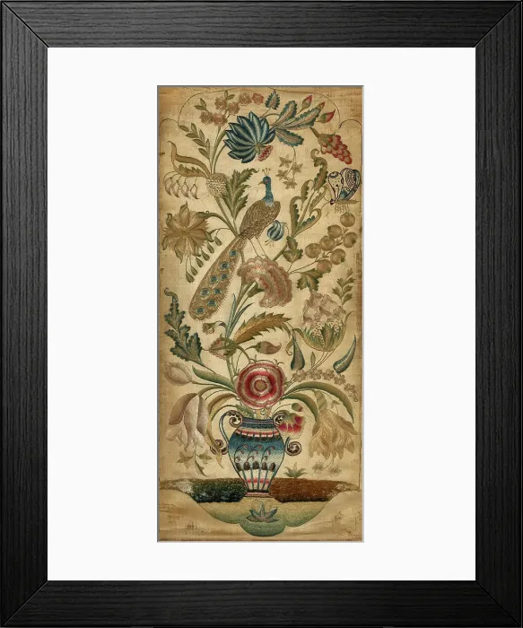 Framed Print : Panel (For a Sconce), England, 18th century. Creator: Unknown Framed Print : Panel (For a Sconce), England, 18th century. Creator: Unknown