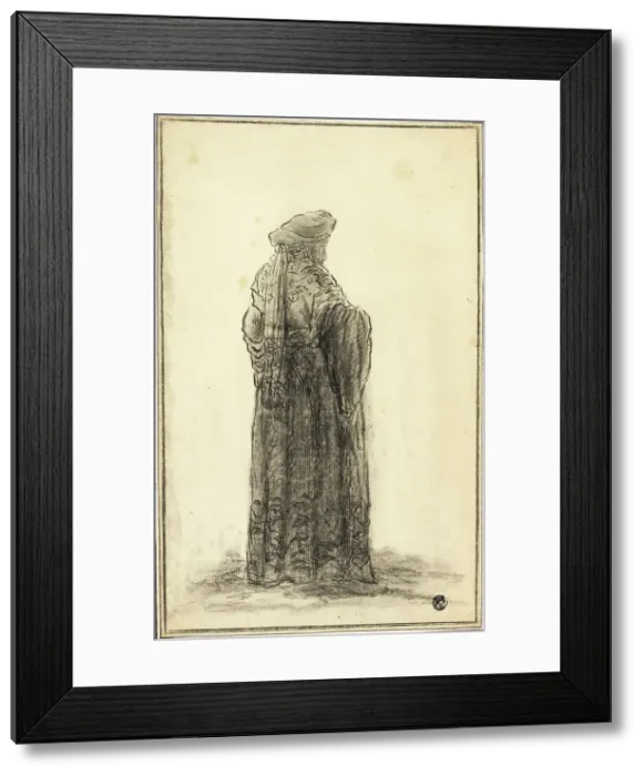 Framed Print : Jewish High Priest, n.d. Creator: Adam Sandor Ehrenreich Framed Print : Jewish High Priest, n.d. Creator: Adam Sandor Ehrenreich