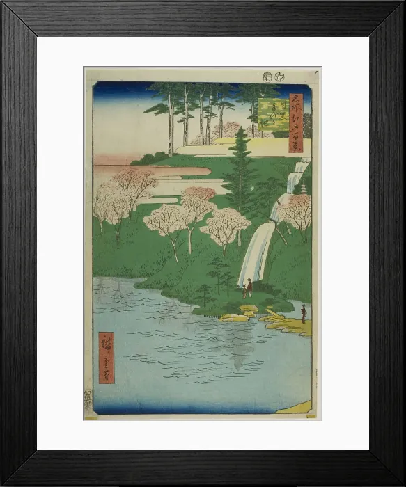 Framed Print : Chiyogaike Pond, Meguro (Meguro Chiyogaike), from the series One Hundred Famous... 1856. Creator: Ando Hiroshige. Chiyogaike Pond, Meguro (Meguro Chiyogaike), from the series One Hundred Famous... 1856. Creator: Ando Hiroshige Framed Print : Chiyogaike Pond, Meguro (Meguro Chiyogaike), from the series One Hundred Famous... 1856. Creator: Ando Hiroshige. Chiyogaike Pond, Meguro (Meguro Chiyogaike), from the series One Hundred Famous... 1856. Creator: Ando Hiroshige