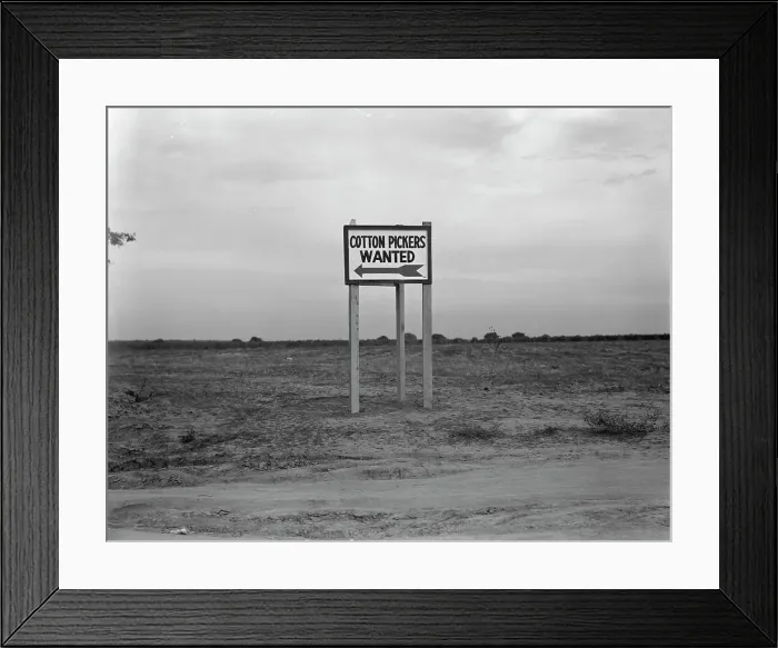 Framed Print : Along U.S. Highway 99, Southern San Joaquin Valley, California, 1936. Creator: Dorothea Lange Framed Print : Along U.S. Highway 99, Southern San Joaquin Valley, California, 1936. Creator: Dorothea Lange