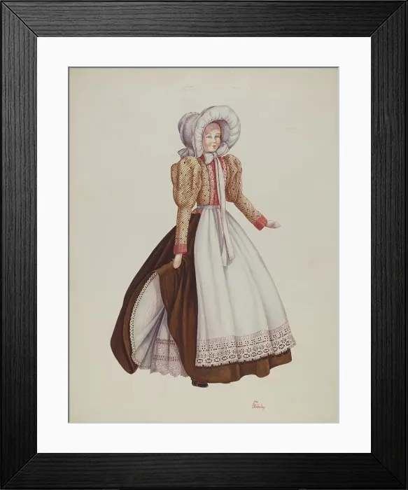 Framed Print : Doll - Lilla Rosella Hatch, 1935 / 1942. Creator: Hal Blakeley. Doll - Lilla Rosella Hatch, 1935 / 1942. Creator: Hal Blakeley Framed Print : Doll - Lilla Rosella Hatch, 1935 / 1942. Creator: Hal Blakeley. Doll - Lilla Rosella Hatch, 1935 / 1942. Creator: Hal Blakeley