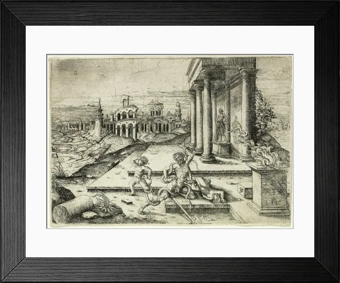 Framed Print : Laöcoon, 1520 / 30. Creator: Jean de Gourmont Framed Print : Laöcoon, 1520 / 30. Creator: Jean de Gourmont