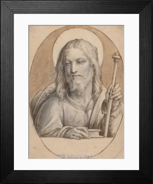 Framed Print : Saint James the Great, 1590 / 1605. Creator: Joannes Stradanus Framed Print : Saint James the Great, 1590 / 1605. Creator: Joannes Stradanus