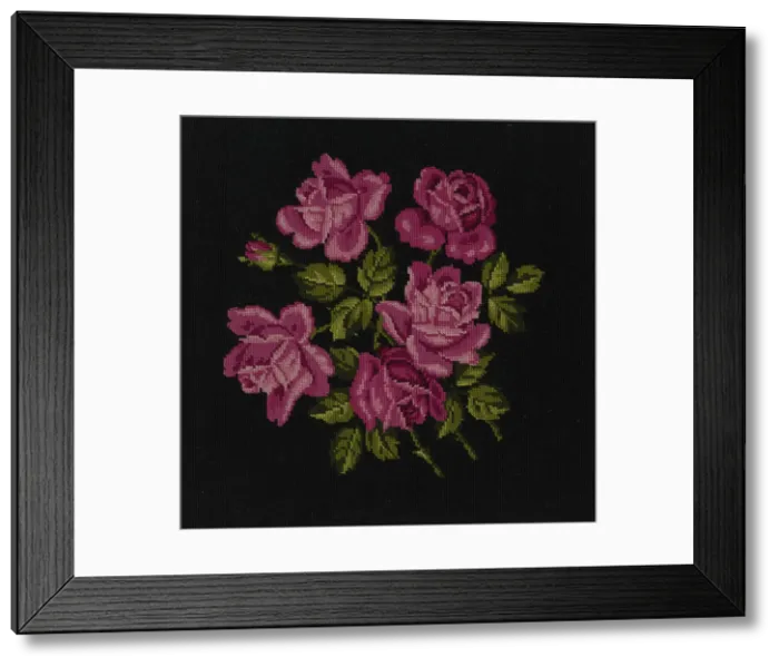Framed Print : Chair Seat, England, c. 1880. Creator: Unknown Framed Print : Chair Seat, England, c. 1880. Creator: Unknown
