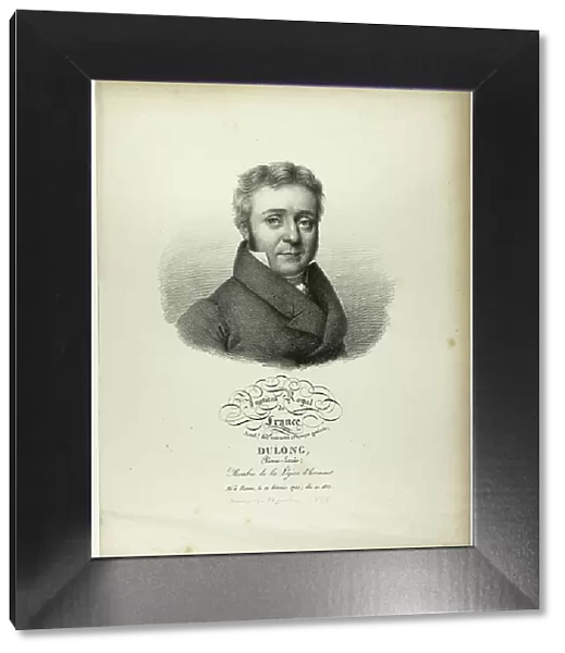 Portrait of Pierre-Louis Dulong, c. 1825. Creator: Julien Leopold Boilly