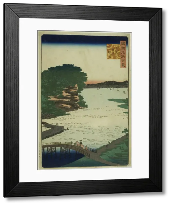 Framed Print : Noge in Yokohama, Bushu Province (Bushu Yokohama Noge) from the series One Hundred Famous... 1859. Creator: Utagawa Hiroshige II. Noge in Yokohama, Bushu Province (Bushu Yokohama Noge) from the series One Hundred Famous... 1859 Framed Print : Noge in Yokohama, Bushu Province (Bushu Yokohama Noge) from the series One Hundred Famous... 1859. Creator: Utagawa Hiroshige II. Noge in Yokohama, Bushu Province (Bushu Yokohama Noge) from the series One Hundred Famous... 1859