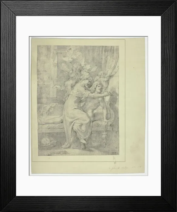 Framed Print : The Invention of Drawing, n.d. Creator: Unknown Framed Print : The Invention of Drawing, n.d. Creator: Unknown