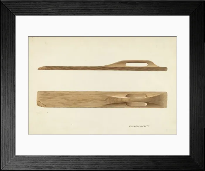 Framed Print : Bishop Hill: Mangle, c. 1936. Creator: Wellington Blewett Framed Print : Bishop Hill: Mangle, c. 1936. Creator: Wellington Blewett