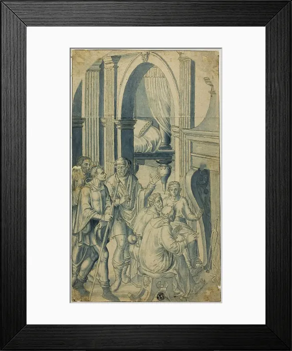 Framed Print : Miracle of the Host, n.d. Creators: Jan van Scorel, Marcus Gheeraerts the Elder Framed Print : Miracle of the Host, n.d. Creators: Jan van Scorel, Marcus Gheeraerts the Elder