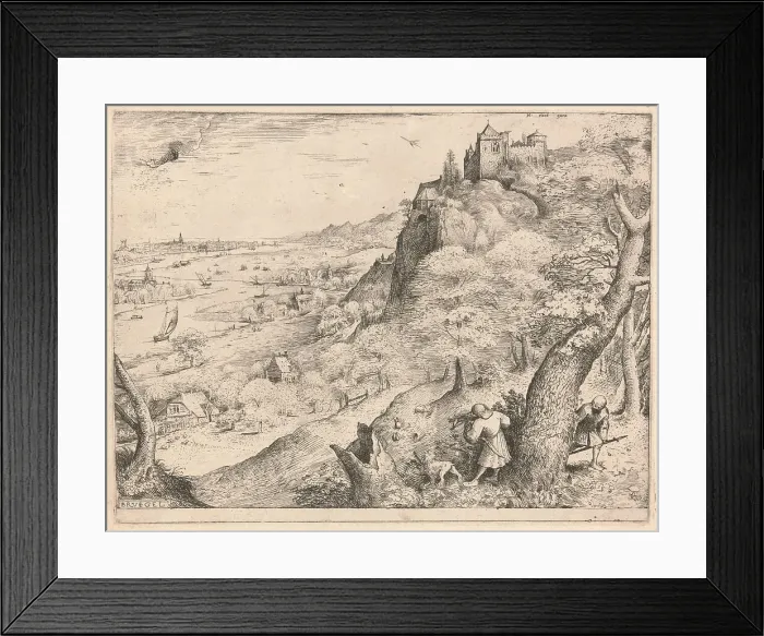 Framed Print : The Hare Hunters, 1566. Creator: Pieter Bruegel the Elder Framed Print : The Hare Hunters, 1566. Creator: Pieter Bruegel the Elder
