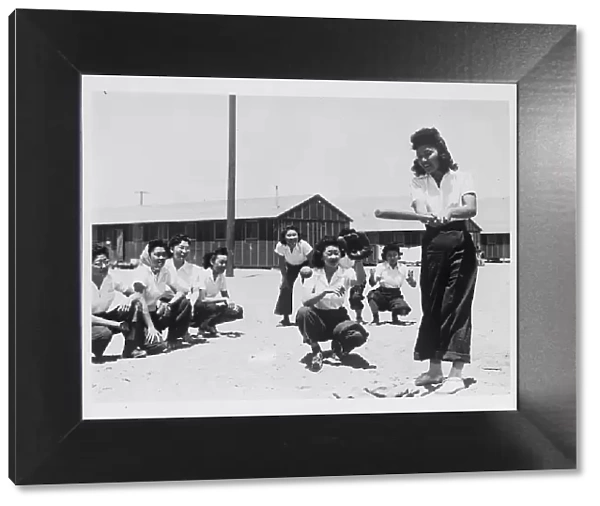 Japanese relocation, California, 1942. Creator: Dorothea Lange