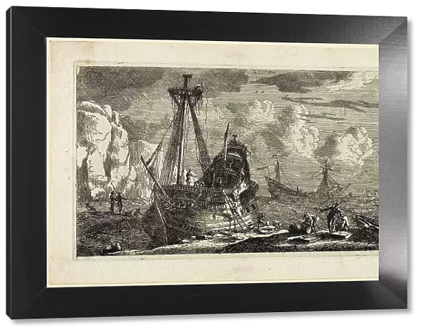 Merchant Ships, 1643 / 68. Creator: Reinier Zeeman