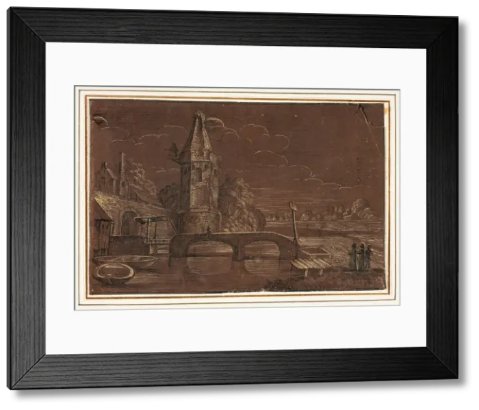 Framed Print : Christ on the Road to Emmaus, n.d. Creator: Unknown Framed Print : Christ on the Road to Emmaus, n.d. Creator: Unknown