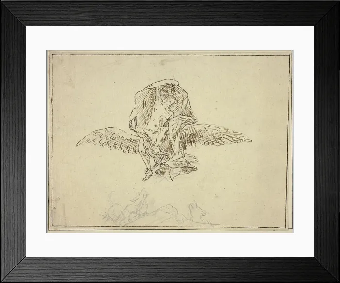 Framed Print : Rape of Ganymede, n.d. Creator: Unknown Framed Print : Rape of Ganymede, n.d. Creator: Unknown