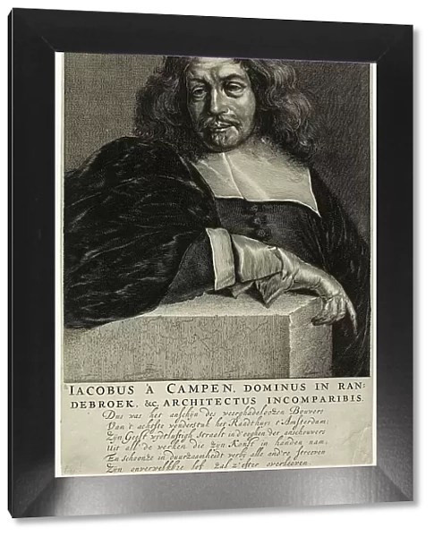 Portrait of Jacob van Campen, c.1665. Creator: Unknown