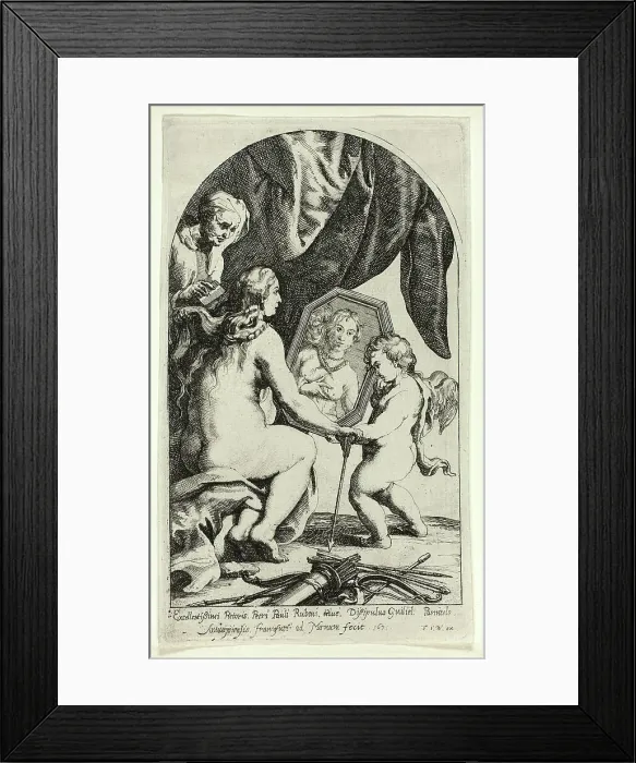 Framed Print : The Toilet of Venus, 1631. Creator: Willem Panneels Framed Print : The Toilet of Venus, 1631. Creator: Willem Panneels