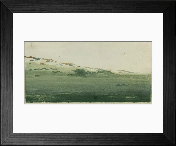 Framed Print : The Sea at Bognor, 1895. Creator: Theodore Roussel Framed Print : The Sea at Bognor, 1895. Creator: Theodore Roussel