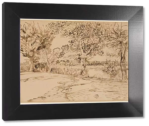 Landscape at Arles, July 1888. Creator: Vincent van Gogh