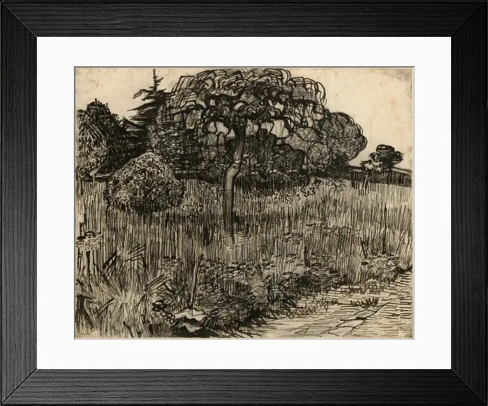 Framed Print : Weeping Tree, 1889. Creator: Vincent van Gogh Framed Print : Weeping Tree, 1889. Creator: Vincent van Gogh