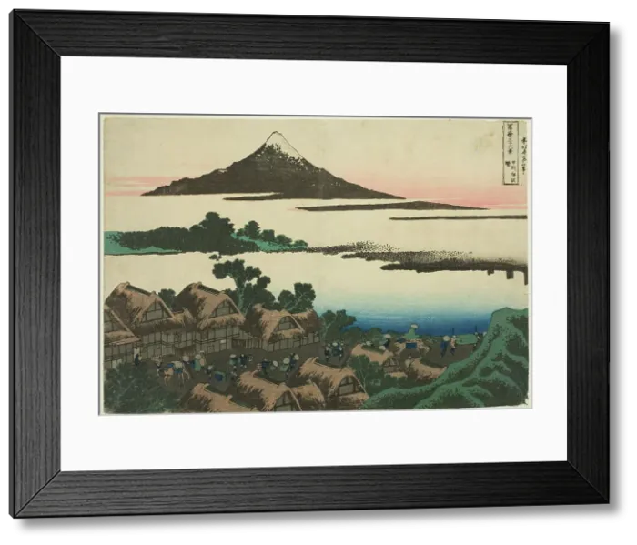 Framed Print : Dawn at Isawa in Kai Province (Koshu Isawa no akatsuki), from the series Thirty-six... c. 1830 / 33. Creator: Hokusai. Dawn at Isawa in Kai Province (Koshu Isawa no akatsuki), from the series Thirty-six... c. 1830 / 33. Creator: Hokusai Framed Print : Dawn at Isawa in Kai Province (Koshu Isawa no akatsuki), from the series Thirty-six... c. 1830 / 33. Creator: Hokusai. Dawn at Isawa in Kai Province (Koshu Isawa no akatsuki), from the series Thirty-six... c. 1830 / 33. Creator: Hokusai