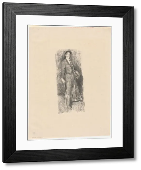 Framed Print : Count Robert de Montesquiou, 1894. Creator: Beatrix Godwin Whistler Framed Print : Count Robert de Montesquiou, 1894. Creator: Beatrix Godwin Whistler