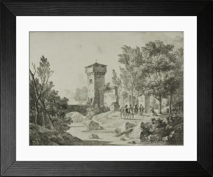 Framed Print : Prayers, 1816. Creator: Pierre Antoine Mongin Framed Print : Prayers, 1816. Creator: Pierre Antoine Mongin