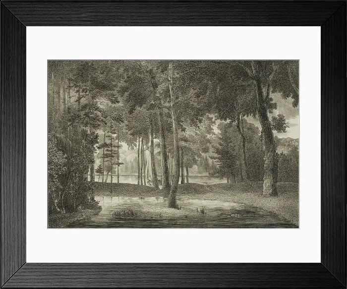 Framed Print : View from the Elysian Bower, n.d. Creator: William Birch Framed Print : View from the Elysian Bower, n.d. Creator: William Birch