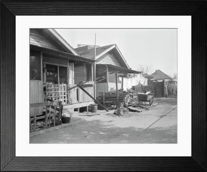 Framed Print : Mexican quarter of Los Angeles, California, 1936. Creator: Dorothea Lange Framed Print : Mexican quarter of Los Angeles, California, 1936. Creator: Dorothea Lange
