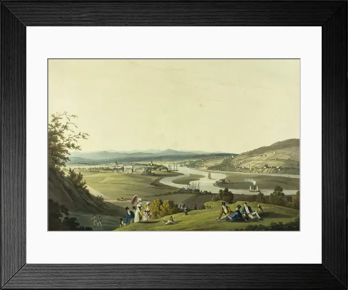 Framed Print : The Town of Perth, n.d. Creator: John Heaviside Clark Framed Print : The Town of Perth, n.d. Creator: John Heaviside Clark