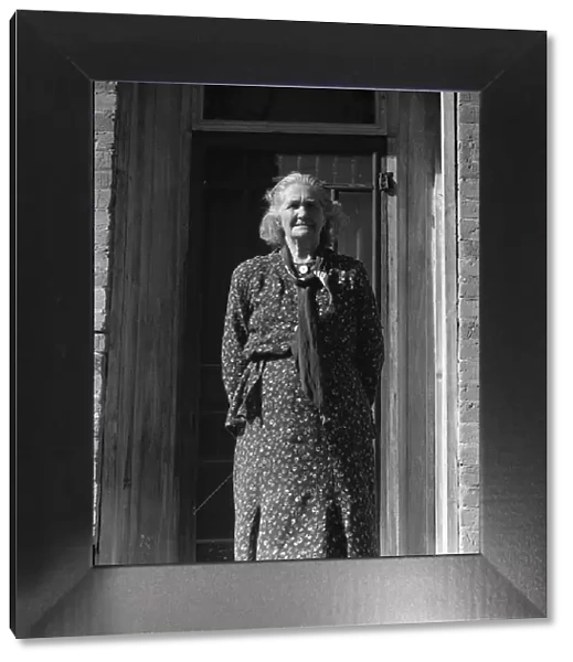 First schoolteacher of Escalante, Utah - Eighty-five years old, 1936. Creator: Dorothea Lange