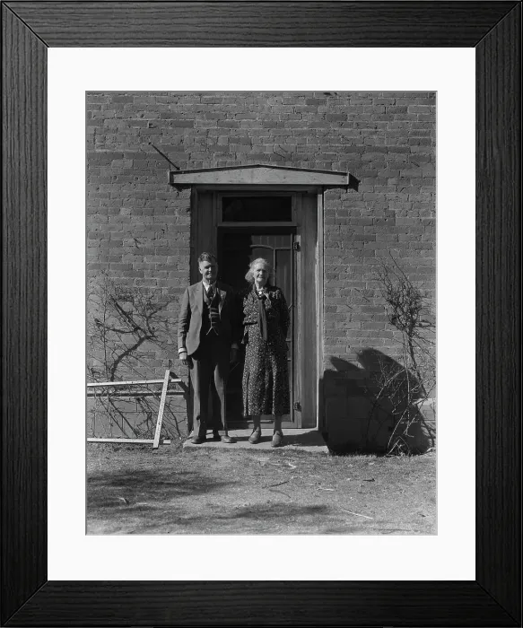 Framed Print : Escalante people, Utah, 1936. Creator: Dorothea Lange Framed Print : Escalante people, Utah, 1936. Creator: Dorothea Lange