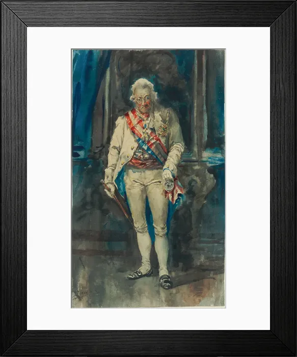Framed Print : King Charles IV of Spain, n.d. Creator: Eugenio Lucas Velázquez Framed Print : King Charles IV of Spain, n.d. Creator: Eugenio Lucas Velázquez