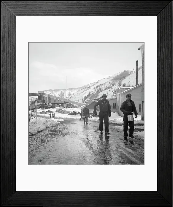 Framed Print : Blue Blaze mine, Consumers, mining town near Price, Utah, 1936. Creator: Dorothea Lange Framed Print : Blue Blaze mine, Consumers, mining town near Price, Utah, 1936. Creator: Dorothea Lange