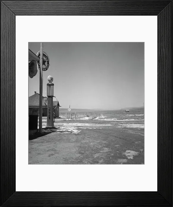Framed Print : View of Widtsoe area from general store, Utah, 1936. Creator: Dorothea Lange Framed Print : View of Widtsoe area from general store, Utah, 1936. Creator: Dorothea Lange